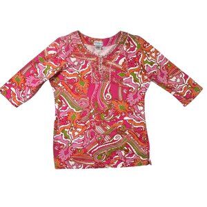Soft Surroundings Women’s Beaded Tunic – L